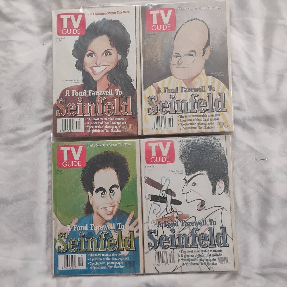 Seinfeld collectors edition TV guide set